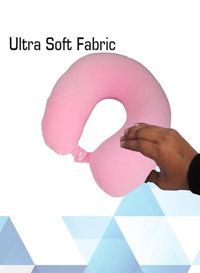 BREDA Versatile Travel Neck Pillow, Travel Essential Neck Support & Comfort for Flights, Cars | Neck Pain Relief & Sleeping Car Cushions Comfort Travel Accessories, Air Pillow, Neck Rest - Image 3